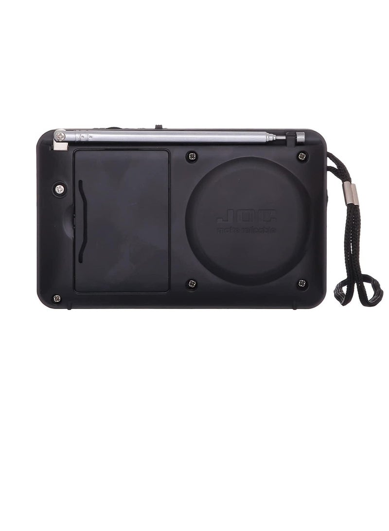 جوك راديو FM محمول، صوت ستيريو، إشارة قوية ونقية، ضبط فوري، ذاكرة، ومكبر صوت،  متعدد الألوان - Image 5